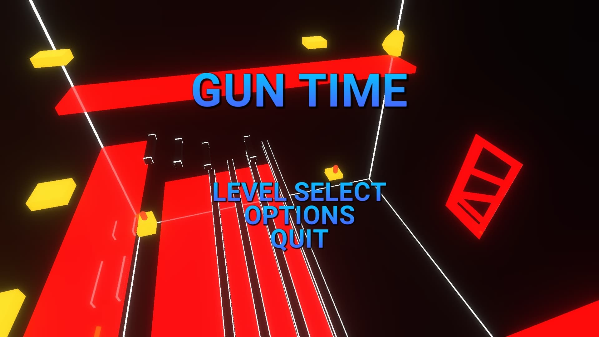 Gun Time home screen
